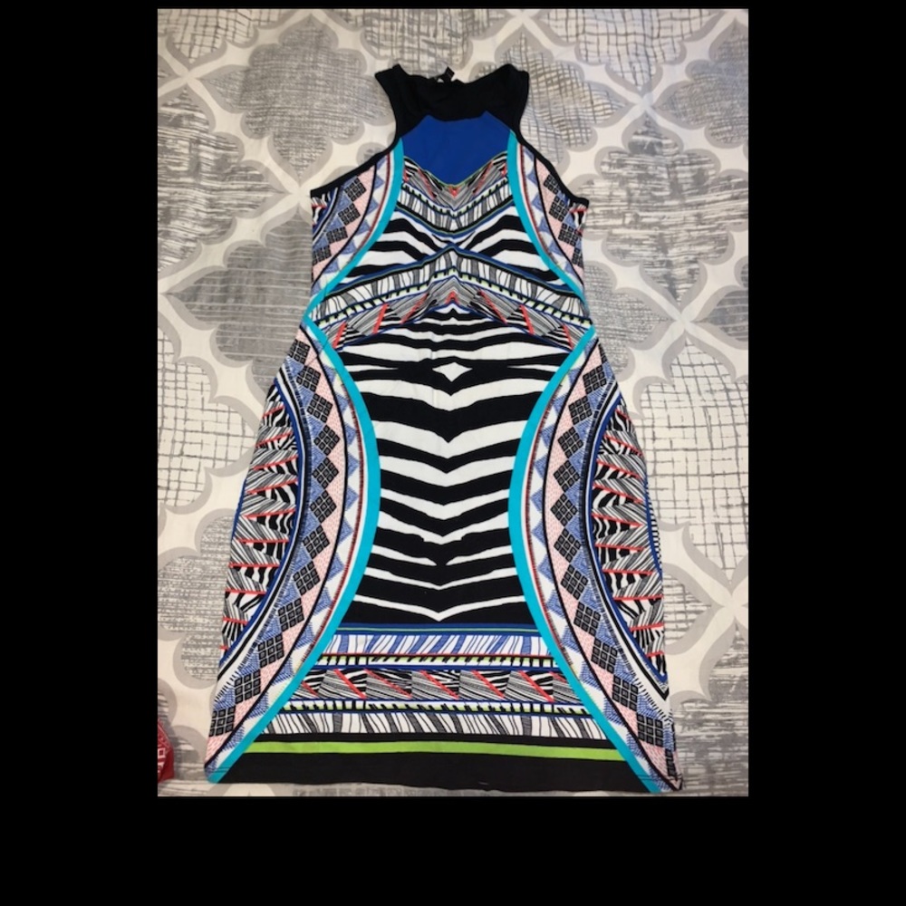 Bodycon colorful dress
